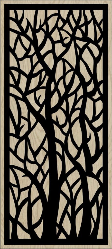 Decorative Slotted Panel 27 Pattern PDF File