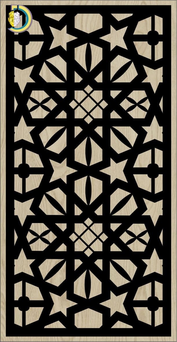 Decorative Slotted Panel 270 Pattern PDF File