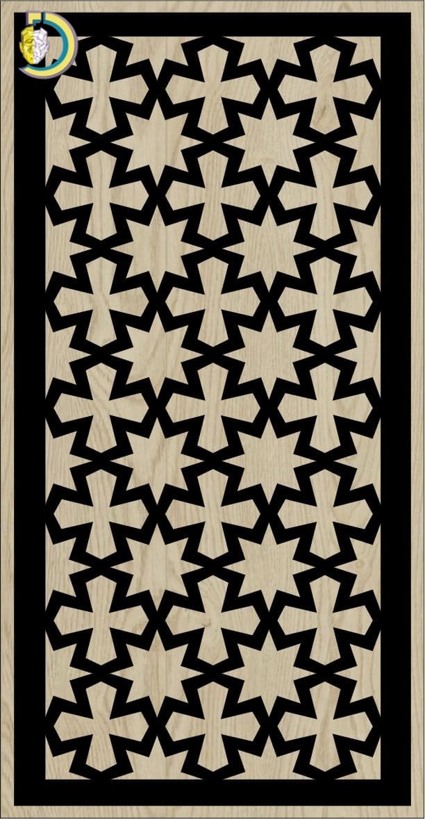 Decorative Slotted Panel 272 Pattern PDF File