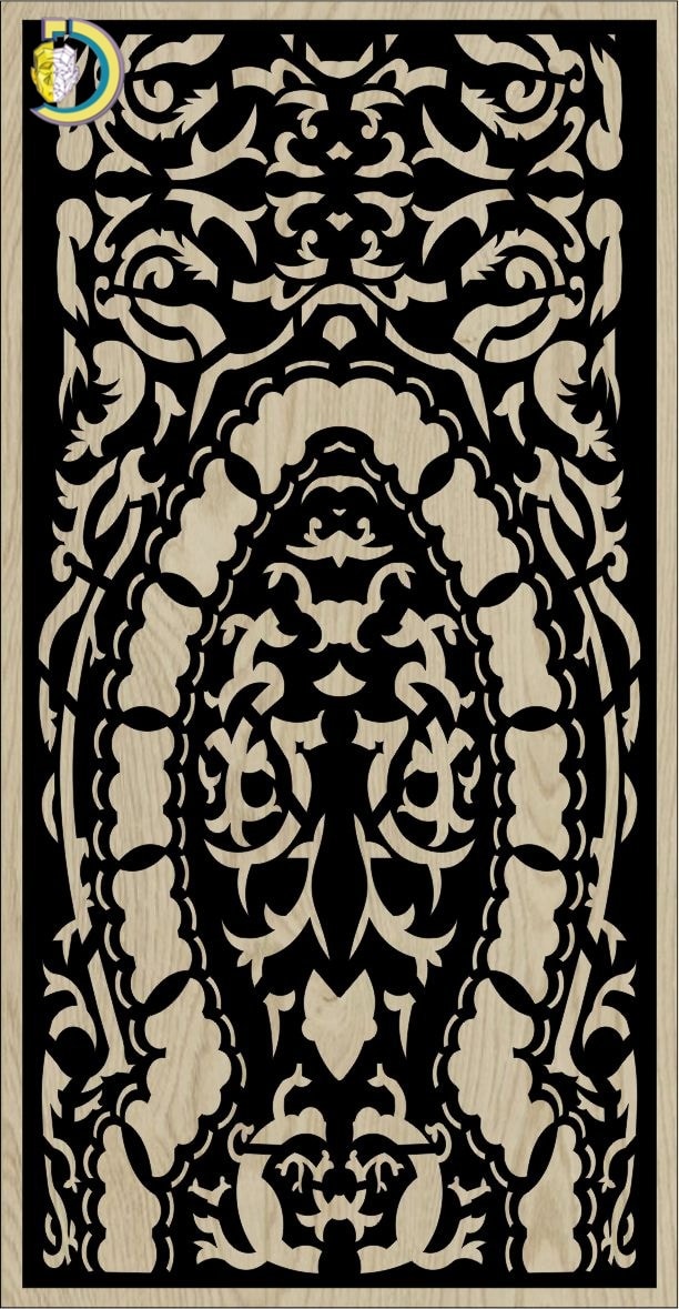 Decorative Slotted Panel 273 Pattern PDF File