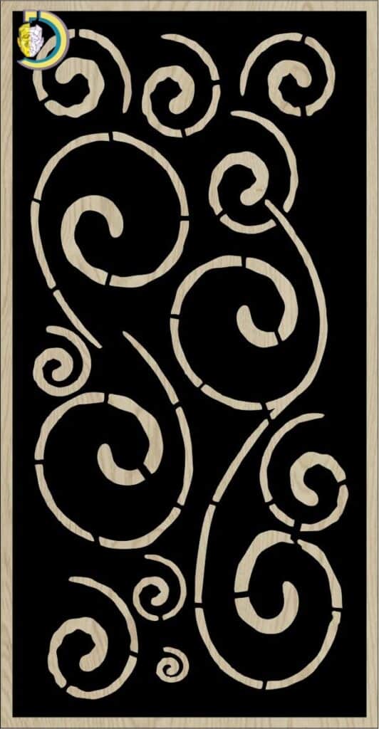 Decorative Slotted Panel 277 Pattern PDF File