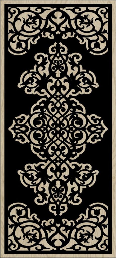 Decorative Slotted Panel 28 Pattern PDF File