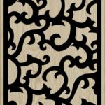 Decorative Slotted Panel 281 Pattern PDF File