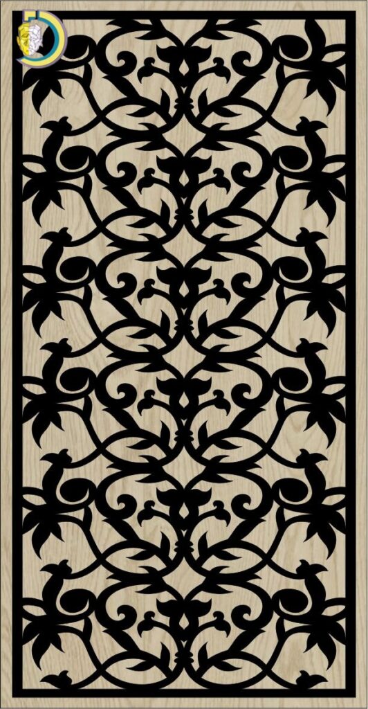 Decorative Slotted Panel 283 Pattern PDF File