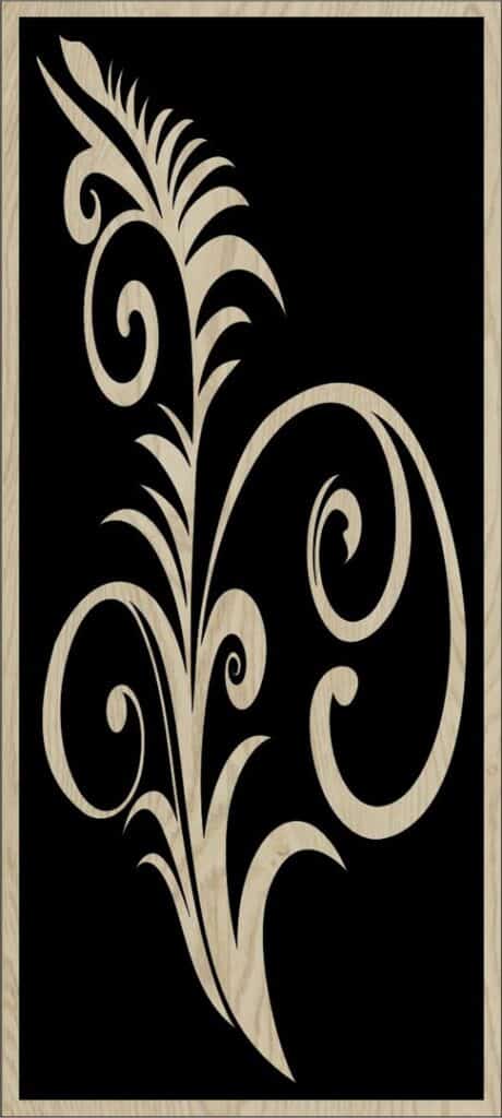 Decorative Slotted Panel 29 Pattern PDF File