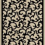 Decorative Slotted Panel 292 Pattern PDF File