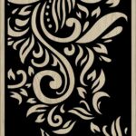 Decorative Slotted Panel 296 Pattern PDF File