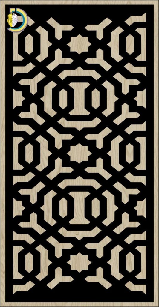 Decorative Slotted Panel 301 Pattern PDF File