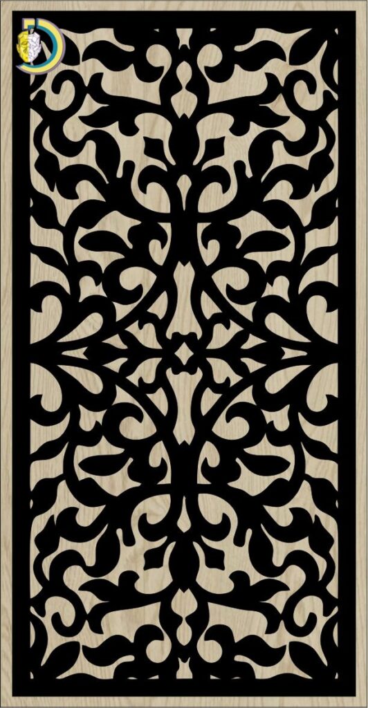 Decorative Slotted Panel 302 Pattern PDF File