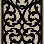 Decorative Slotted Panel 303 Pattern PDF File