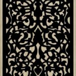 Decorative Slotted Panel 304 Pattern PDF File