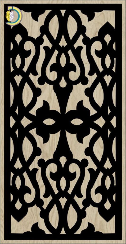 Decorative Slotted Panel 305 Pattern PDF File