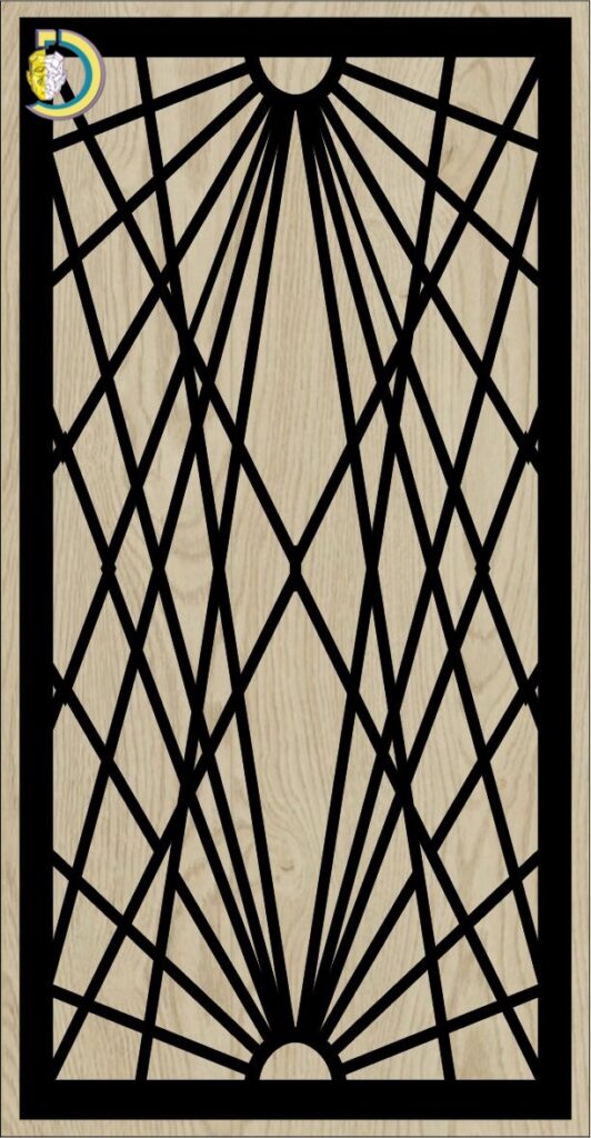 Decorative Slotted Panel 311 Pattern PDF File