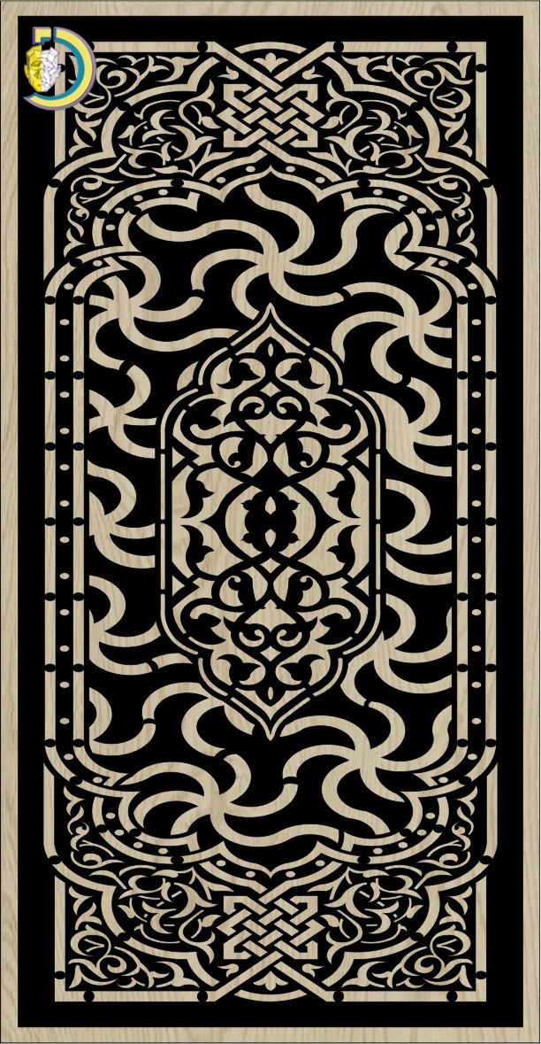 Decorative Slotted Panel 313 Pattern PDF File