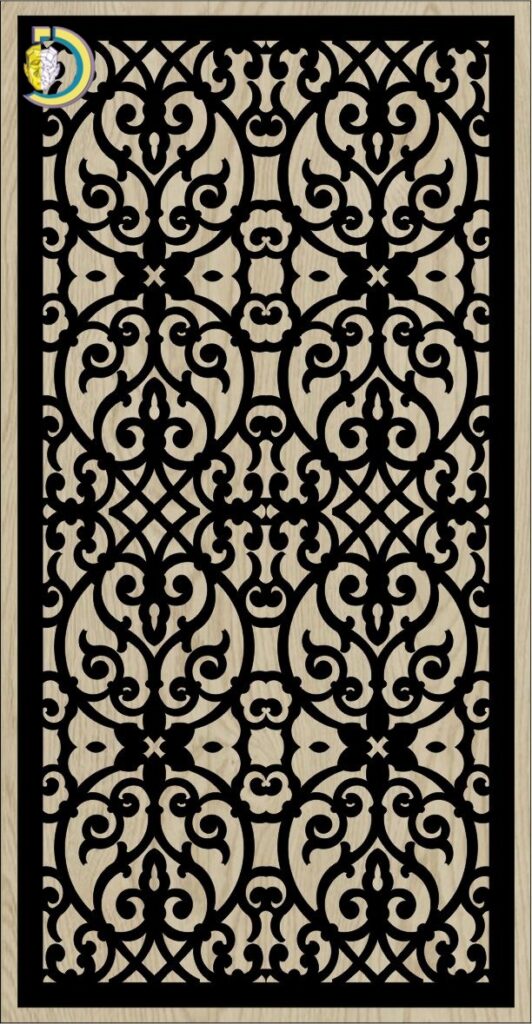 Decorative Slotted Panel 314 Pattern PDF File