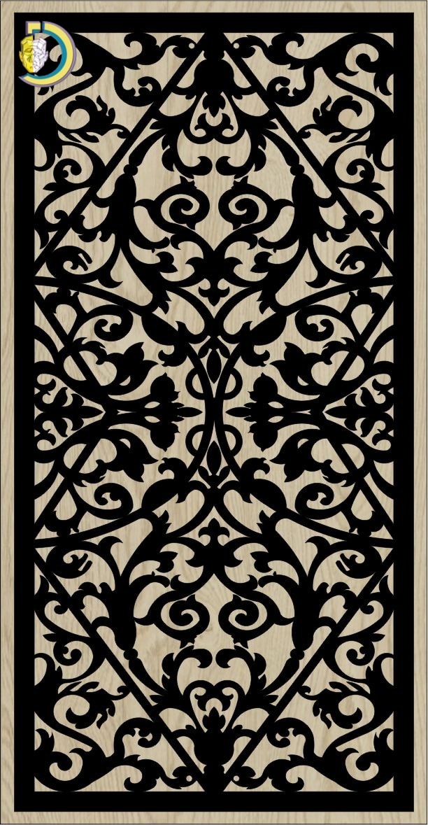 Decorative Slotted Panel 316 Pattern PDF File