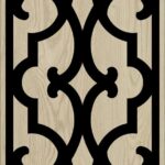 Decorative Slotted Panel 317 Pattern PDF File