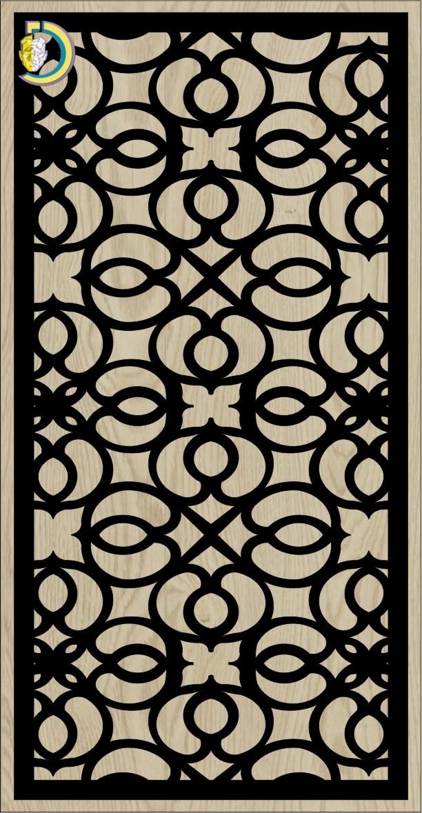 Decorative Slotted Panel 318 Pattern PDF File