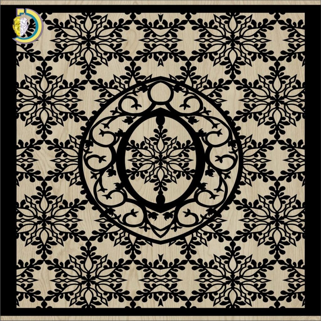 Decorative Slotted Panel 320 Pattern PDF File