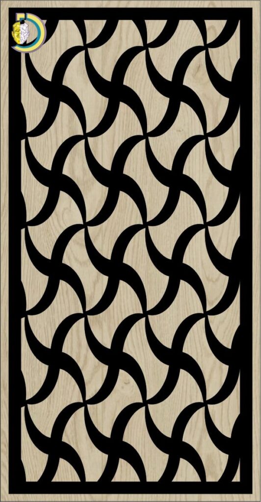 Decorative Slotted Panel 323 Pattern PDF File