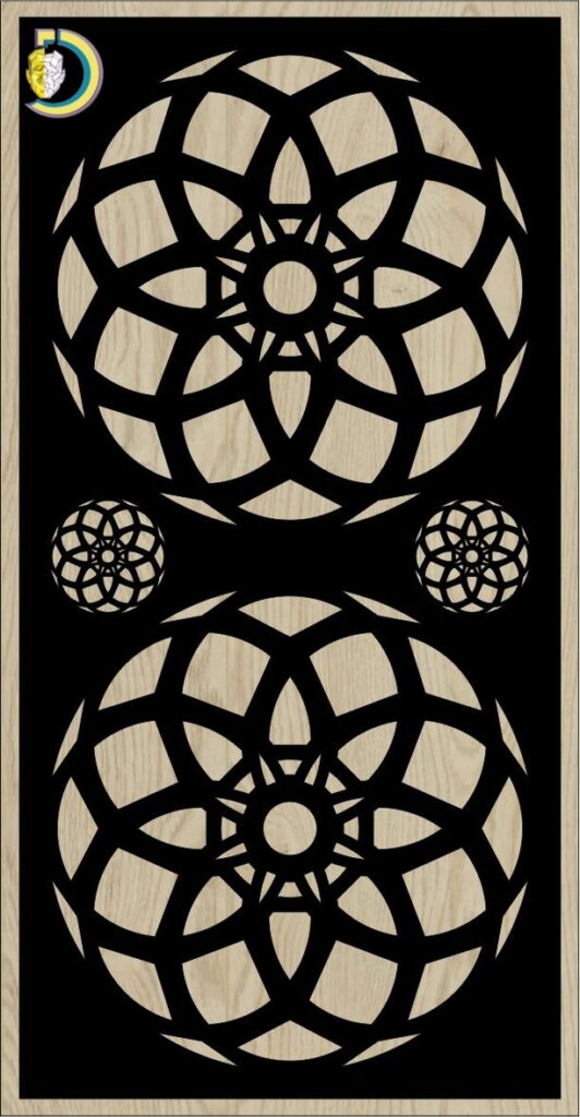 Decorative Slotted Panel 324 Pattern PDF File