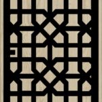 Decorative Slotted Panel 325 Pattern PDF File