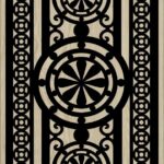 Decorative Slotted Panel 326 Pattern PDF File