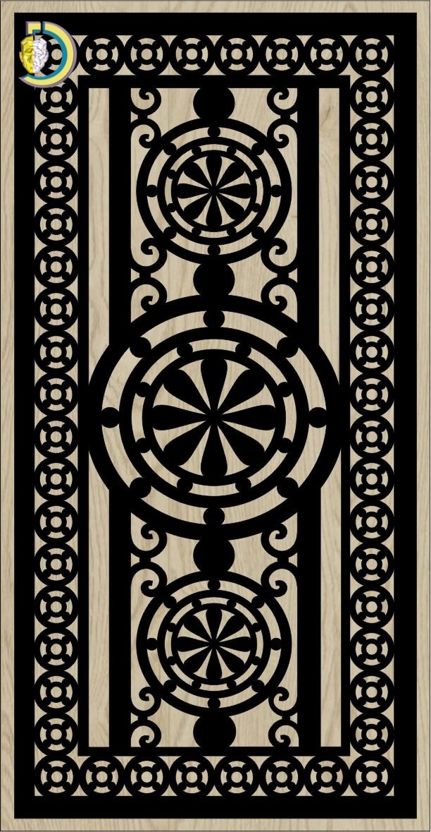 Decorative Slotted Panel 326 Pattern PDF File