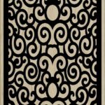 Decorative Slotted Panel 327 Pattern PDF File