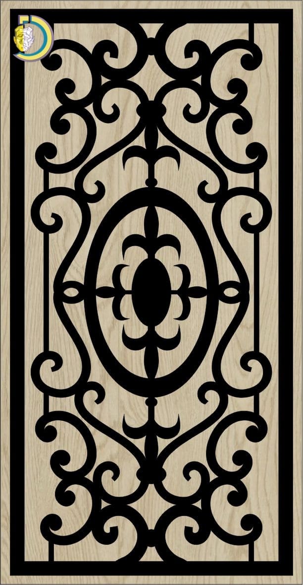 Decorative Slotted Panel 328 Pattern PDF File