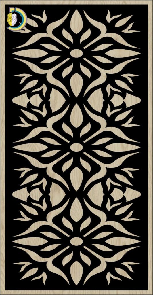 Decorative Slotted Panel 334 Pattern PDF File