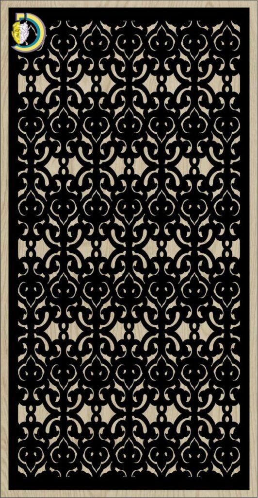 Decorative Slotted Panel 336 Pattern PDF File