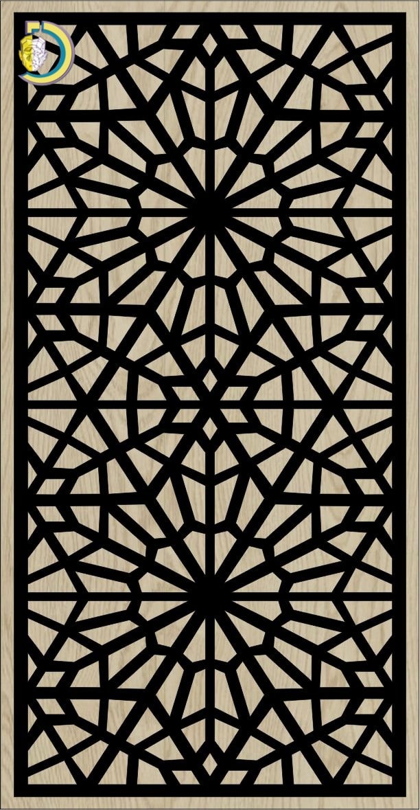 Decorative Slotted Panel 338 Pattern PDF File