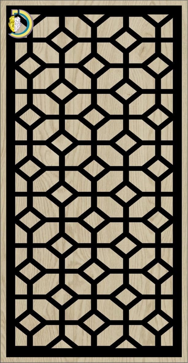 Decorative Slotted Panel 341 Pattern PDF File