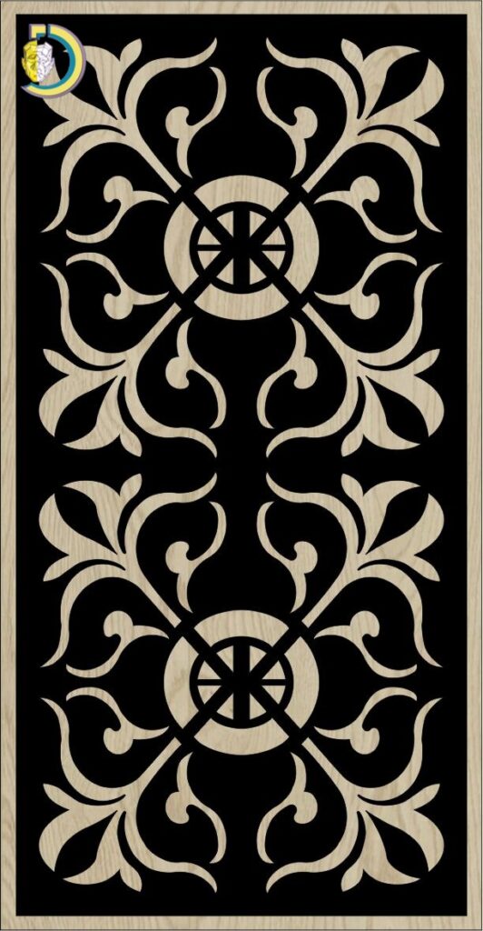 Decorative Slotted Panel 344 Pattern PDF File