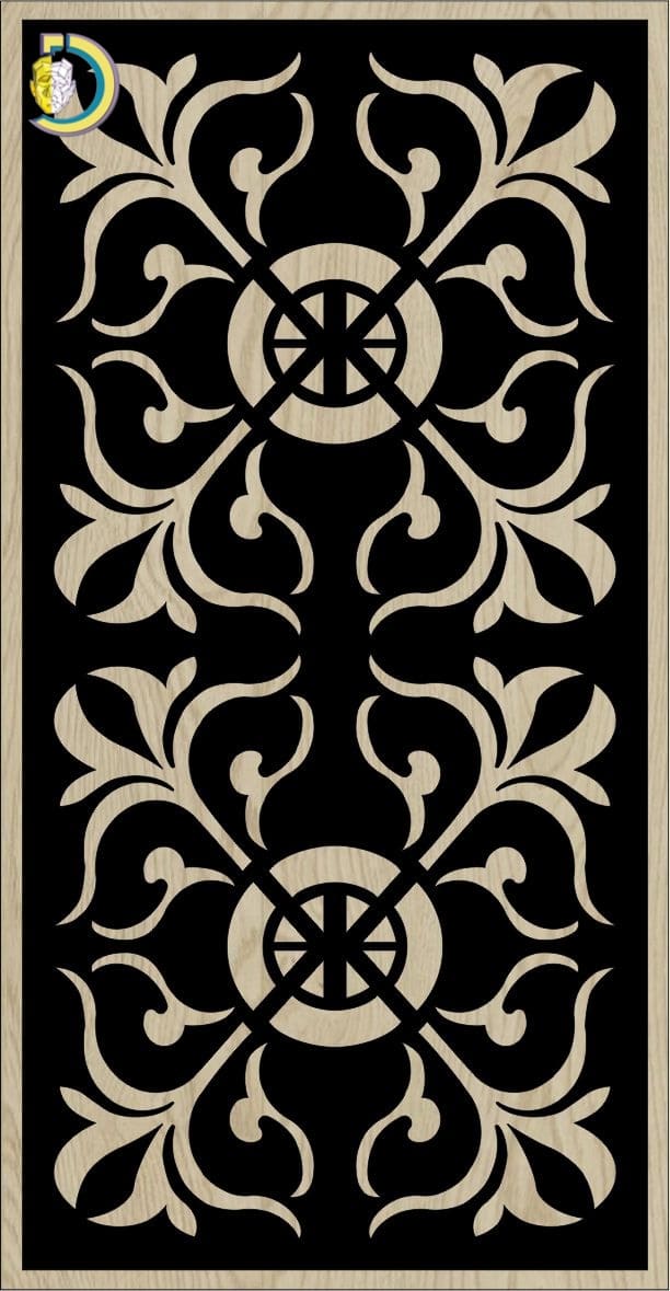 Decorative Slotted Panel 344 Pattern PDF File