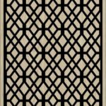 Decorative Slotted Panel 345 Pattern PDF File