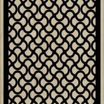 Decorative Slotted Panel 347 Pattern PDF File