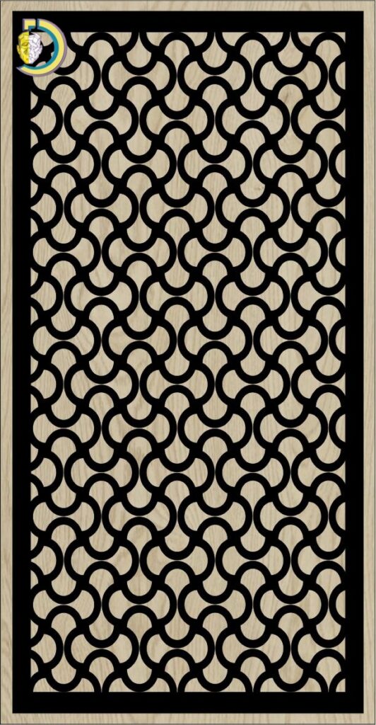 Decorative Slotted Panel 347 Pattern PDF File