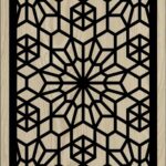 Decorative Slotted Panel 35 Pattern PDF File