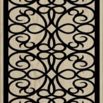 Decorative Slotted Panel 351 Pattern PDF File