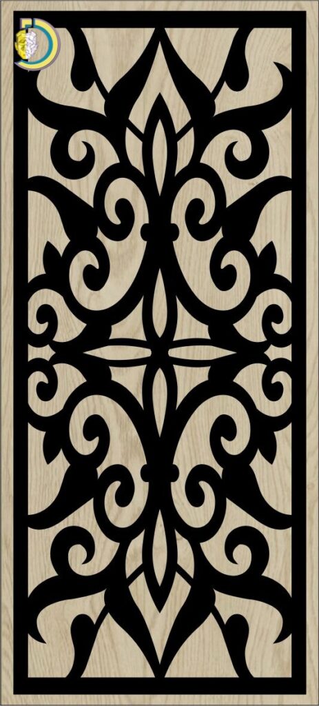 Decorative Slotted Panel 354 Pattern PDF File