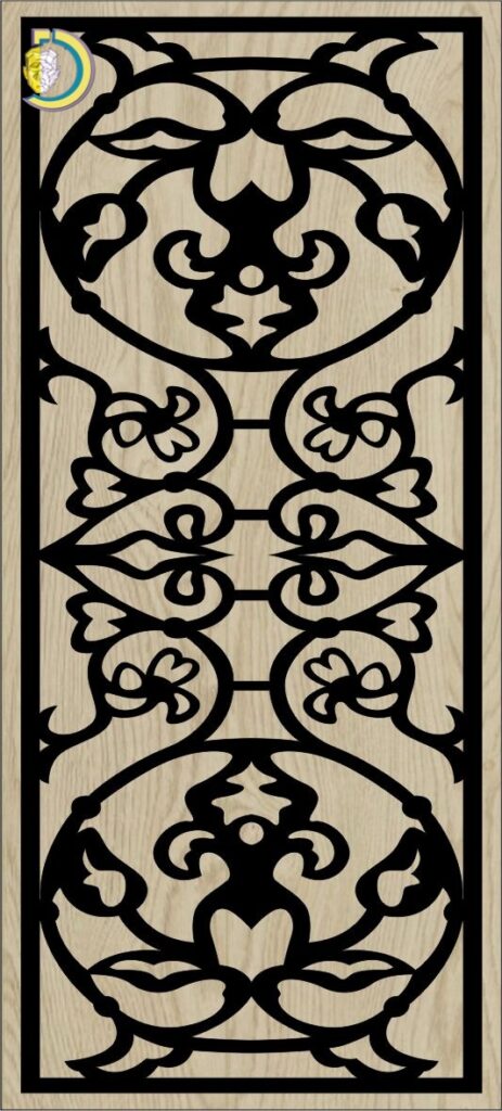 Decorative Slotted Panel 359 Pattern PDF File