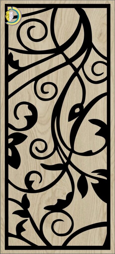 Decorative Slotted Panel 361 Pattern PDF File