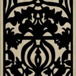 Decorative Slotted Panel 363 Pattern PDF File