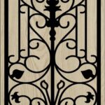 Decorative Slotted Panel 364 Pattern PDF File