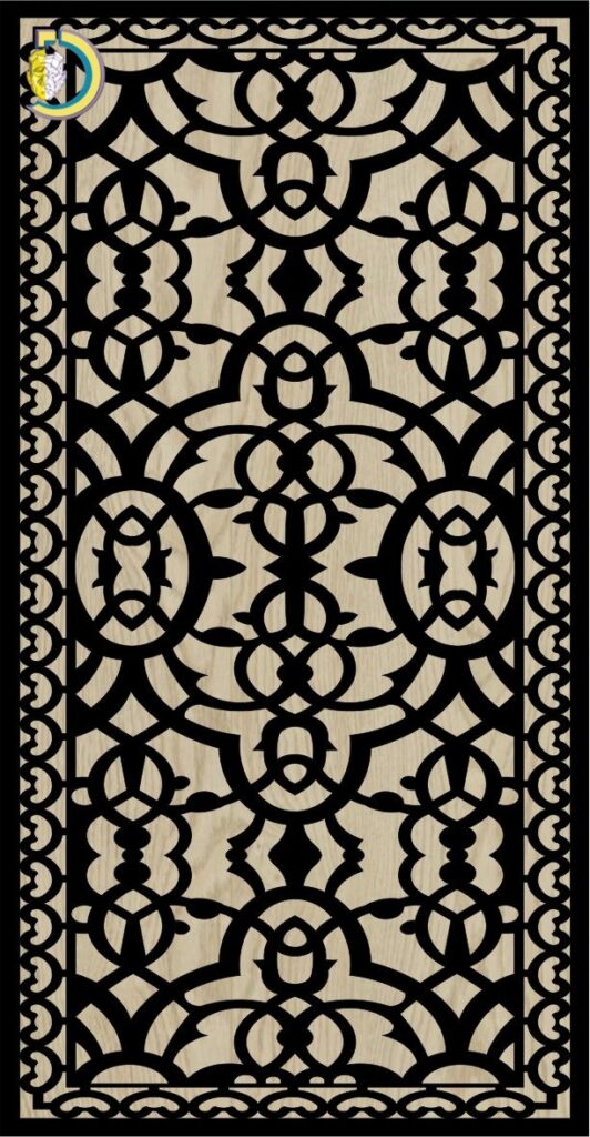 Decorative Slotted Panel 369 Pattern PDF File