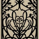 Decorative Slotted Panel 371 Pattern PDF File