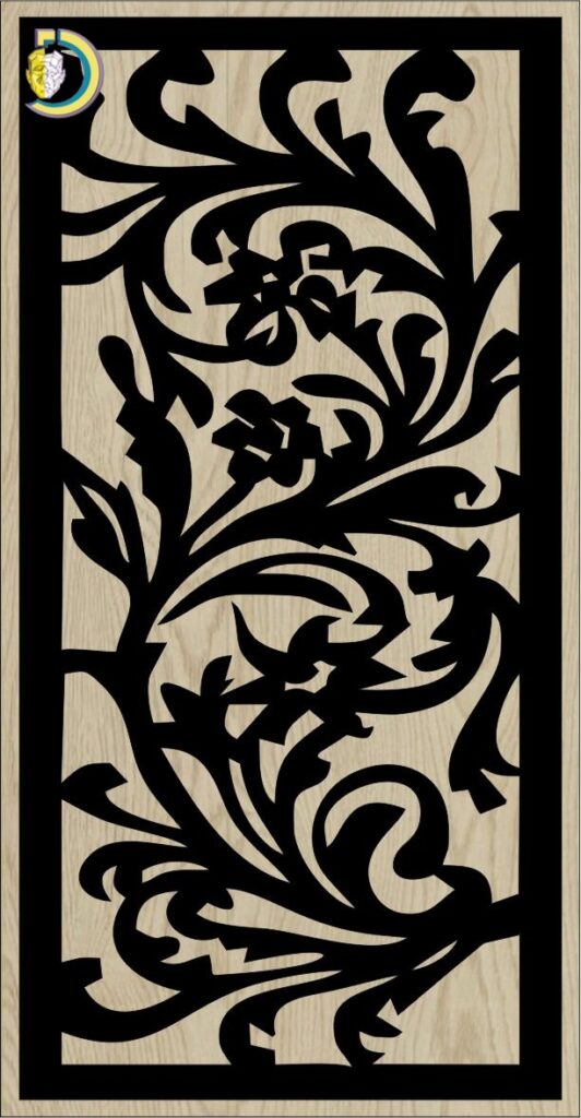 Decorative Slotted Panel 376 Pattern PDF File