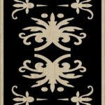 Decorative Slotted Panel 391 Pattern PDF File